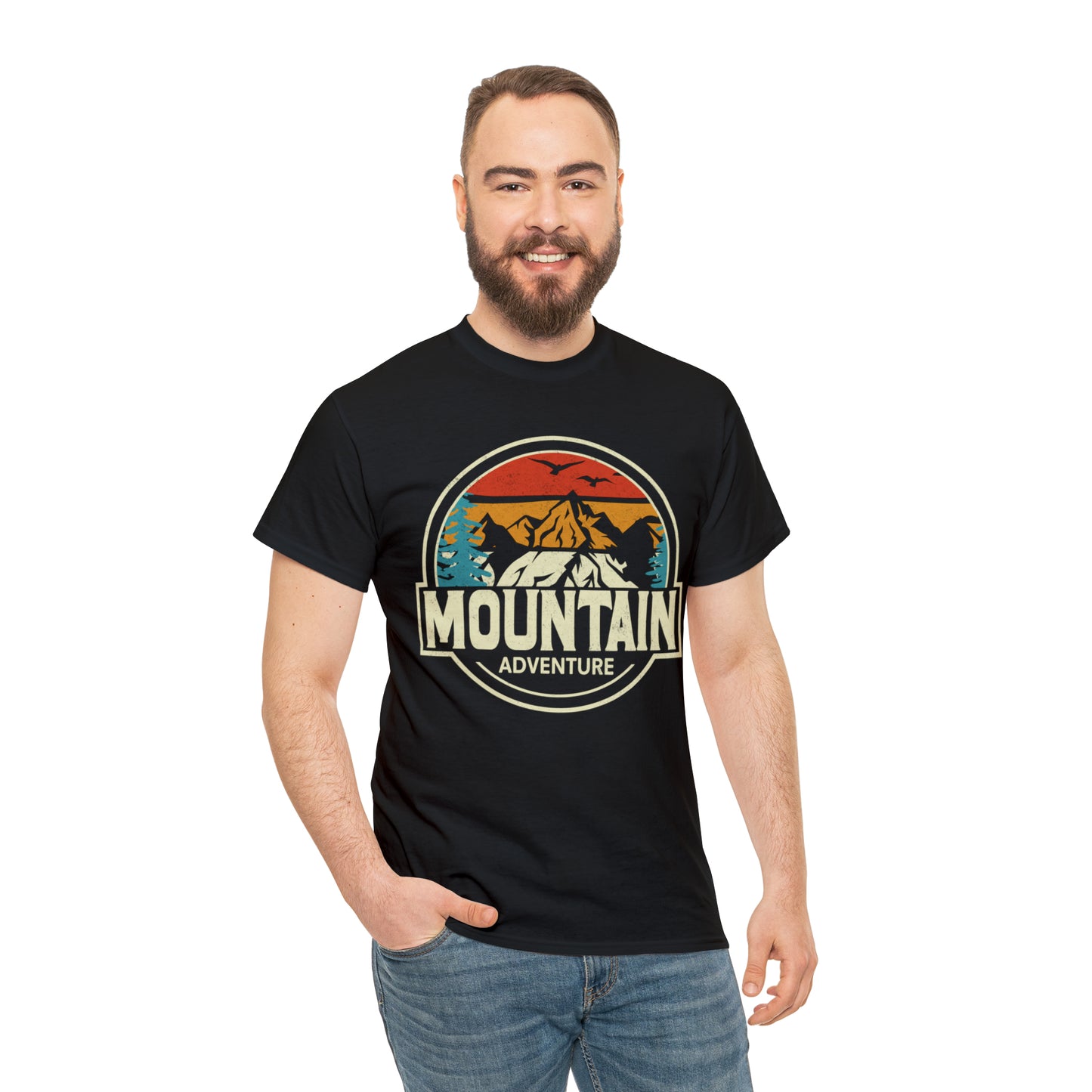 Mountain Adventures Unisex Heavy Cotton Tee