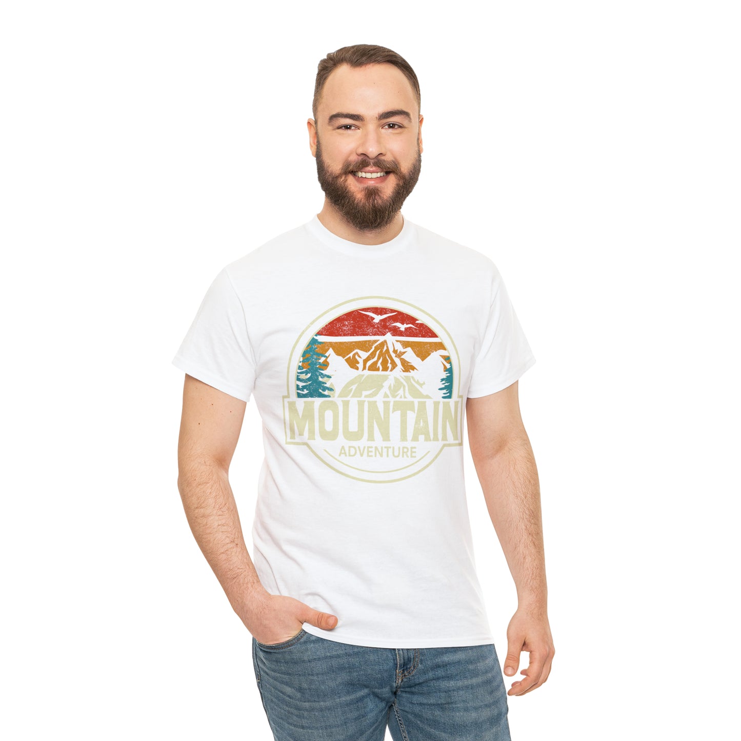 Mountain Adventures Unisex Heavy Cotton Tee
