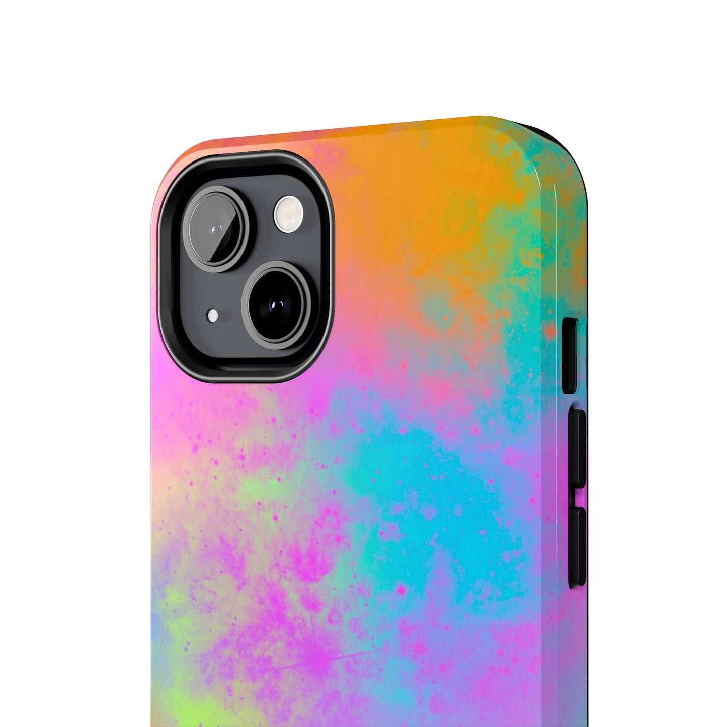 Neon Galaxy Tough Phone Cases
