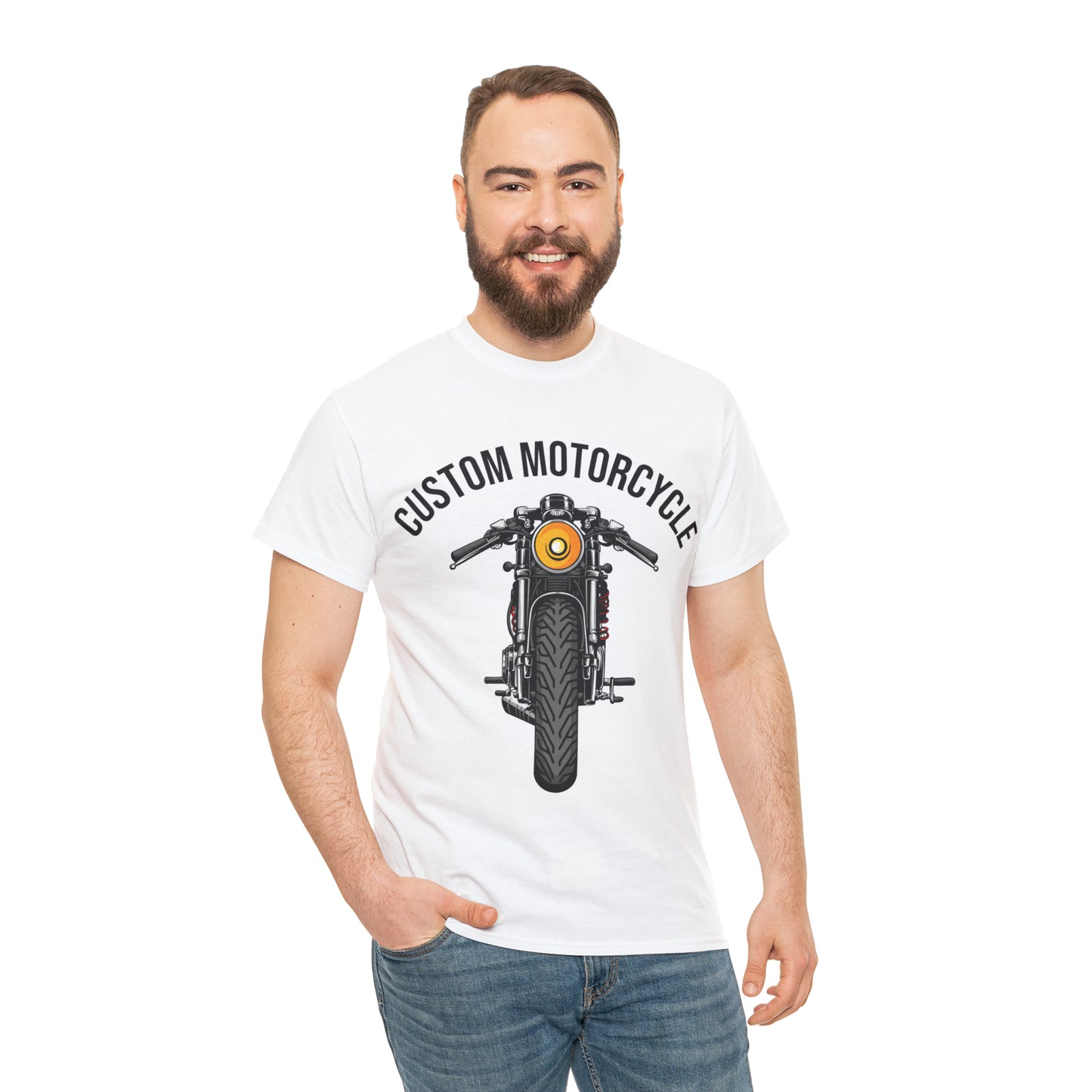 Motorcycle T-Shirt Heavy Cotton Tee
