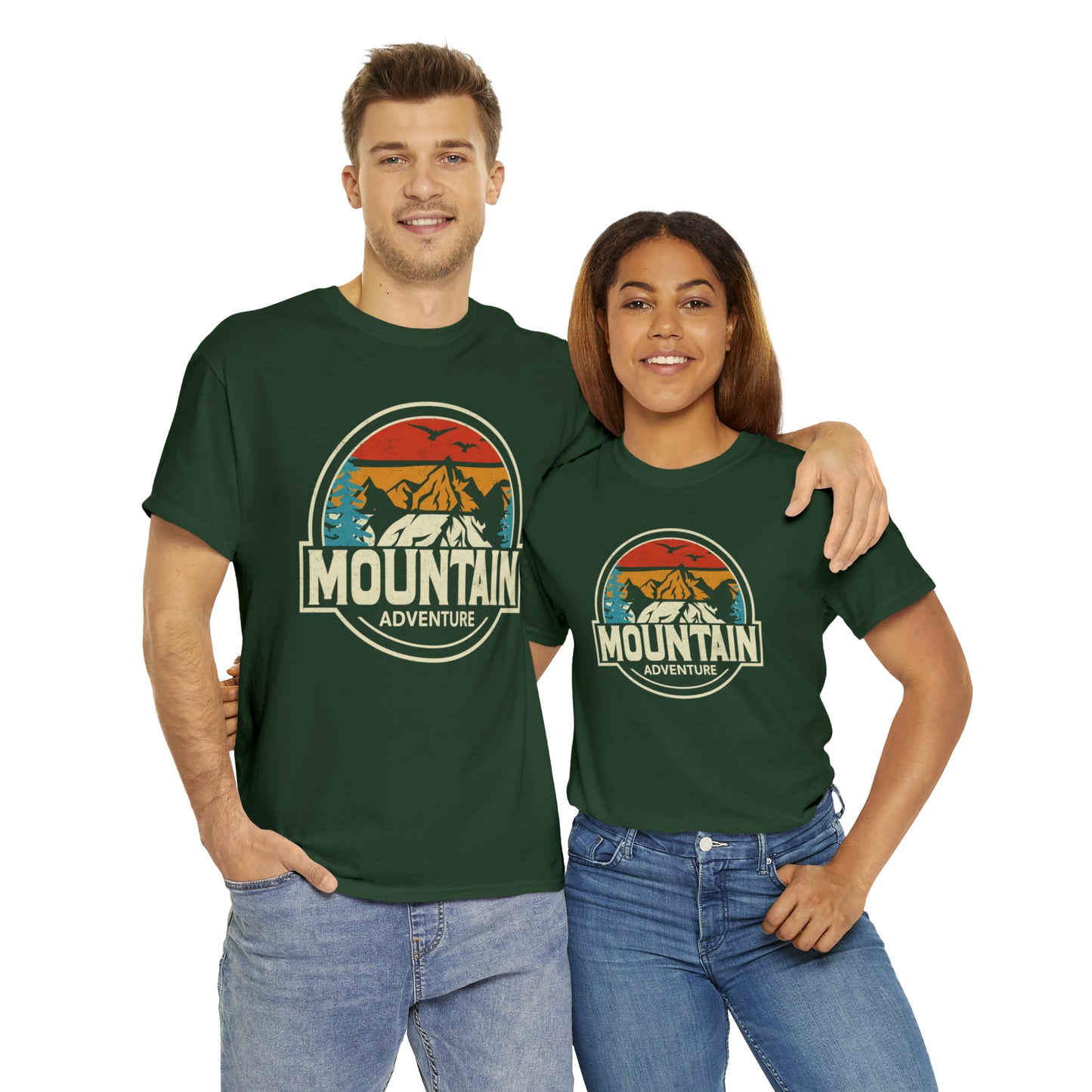 Mountain Adventures Unisex Heavy Cotton Tee