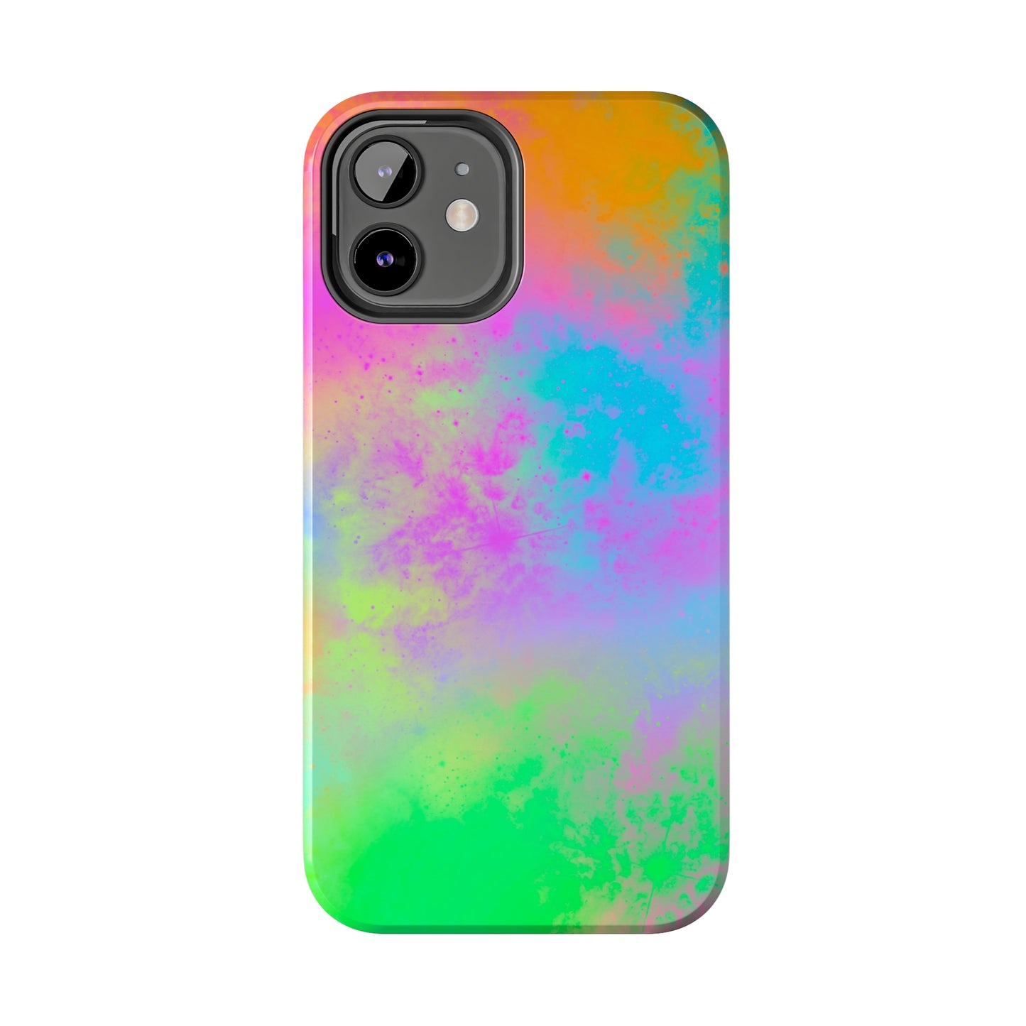 Neon Galaxy Tough Phone Cases