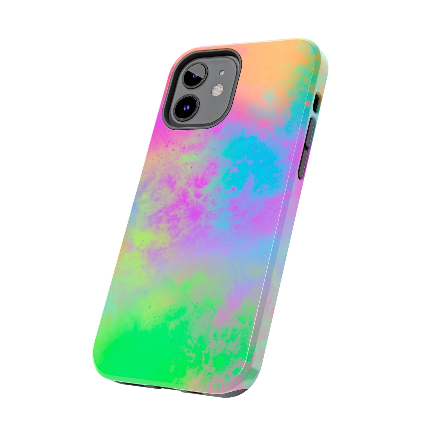 Neon Galaxy Tough Phone Cases