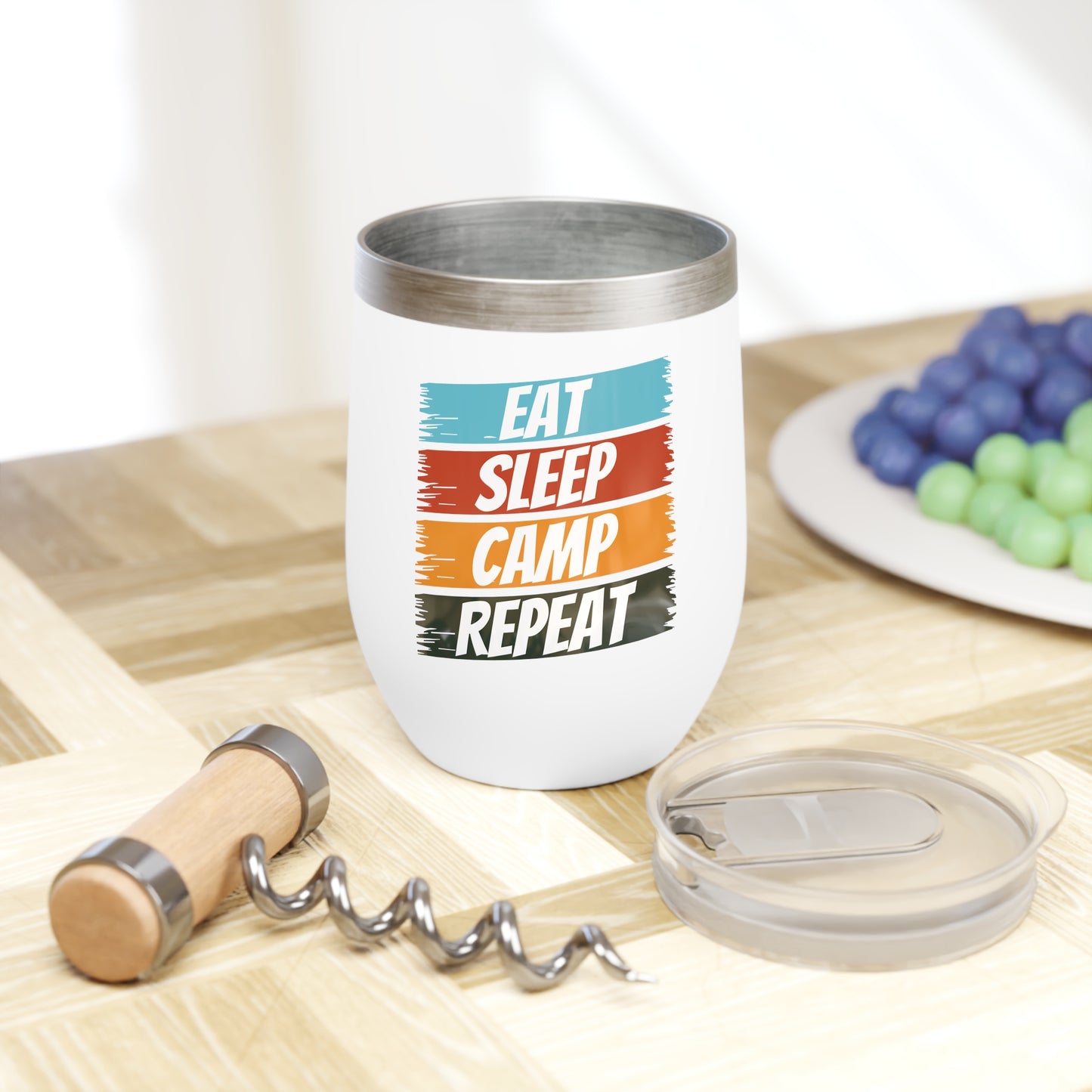 Chill Tumbler Eat Sleep Camp Repeat