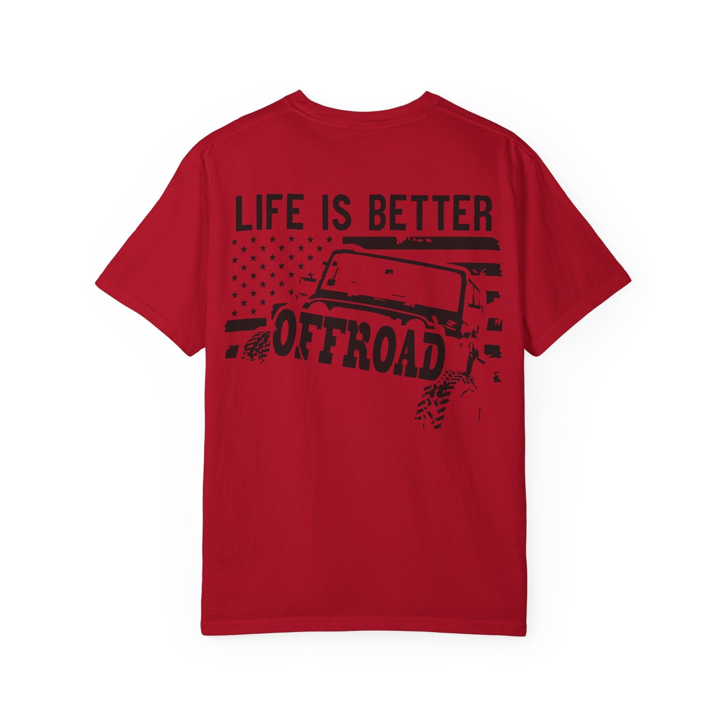 Offroad Adventure Tee, Unisex T-Shirt for Outdoor Lovers, Camping Gift, Casual Graphic Tee for Him/Her, Perfect for Road Trips, Summer Fun