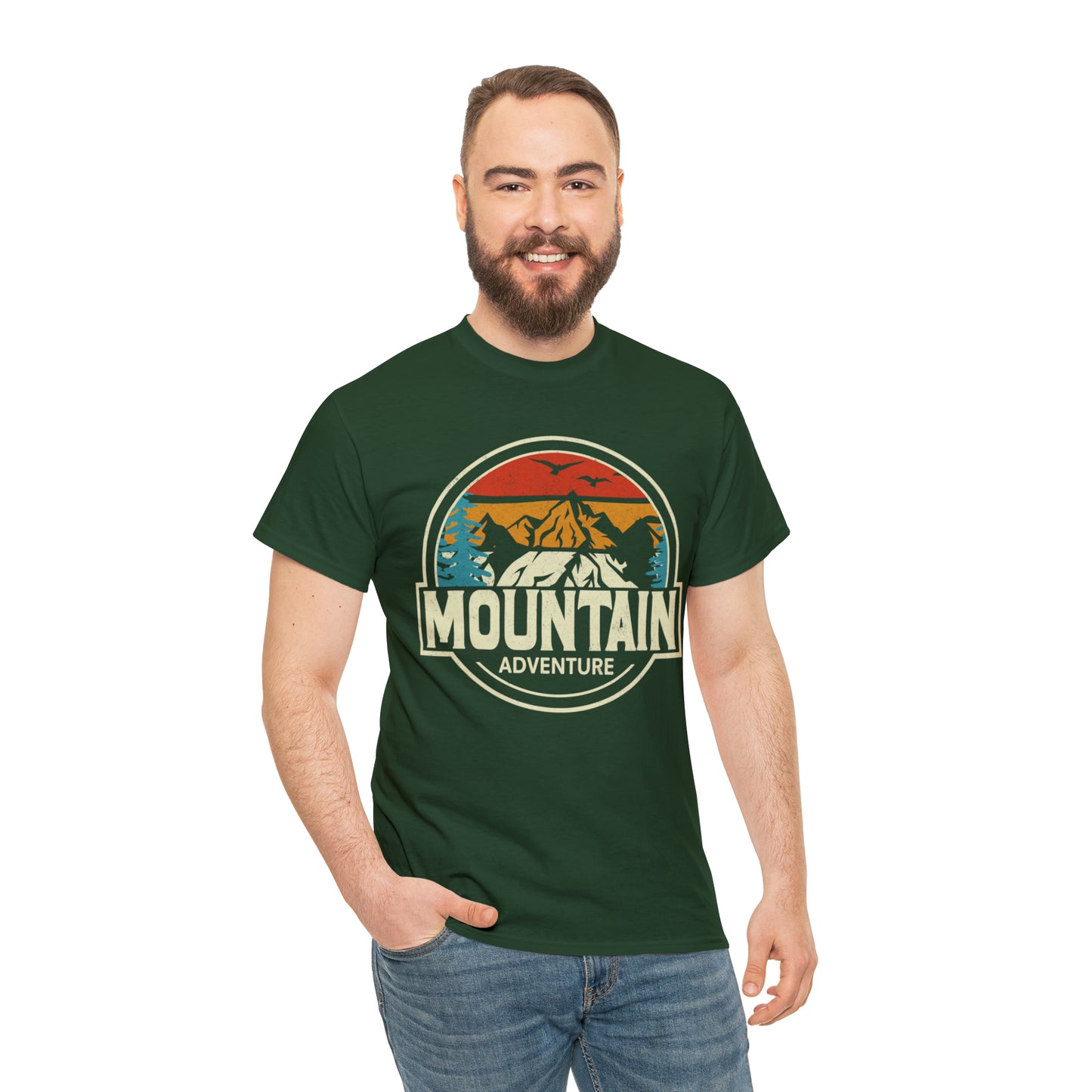 Mountain Adventures Unisex Heavy Cotton Tee