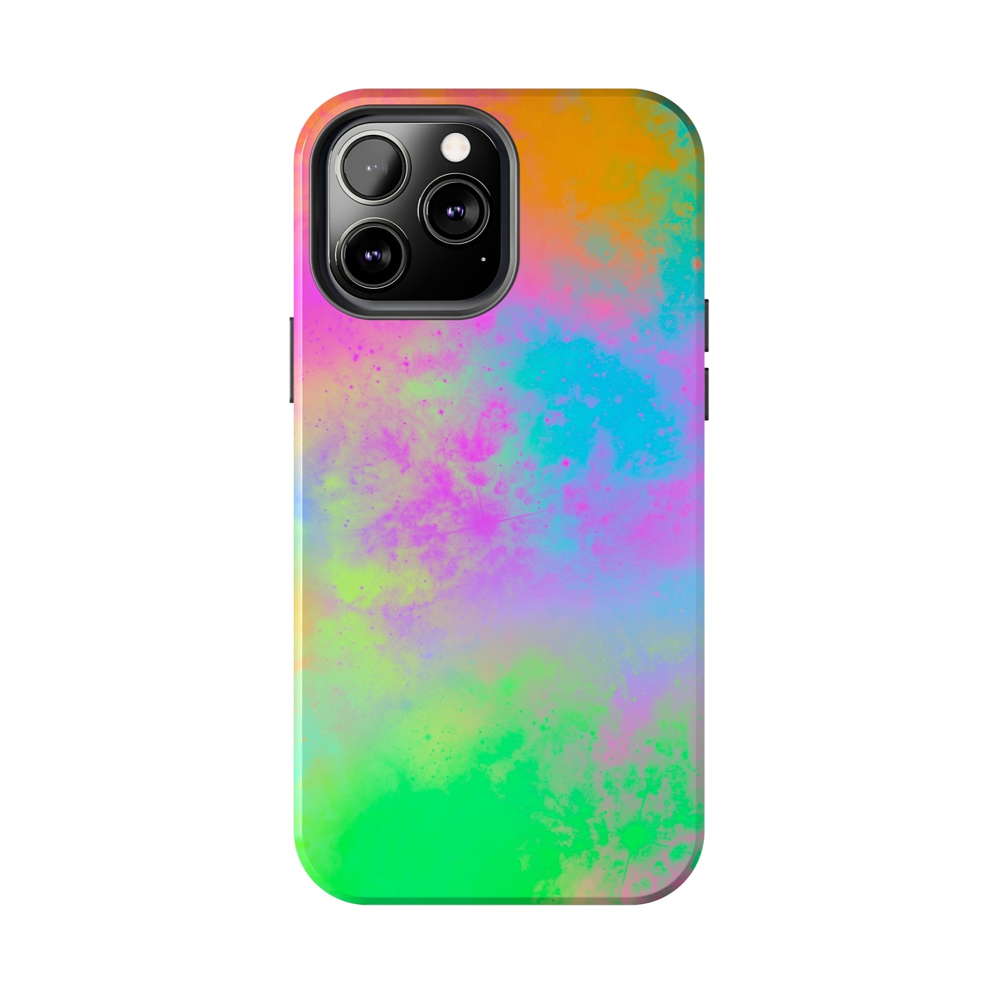 Neon Galaxy Tough Phone Cases