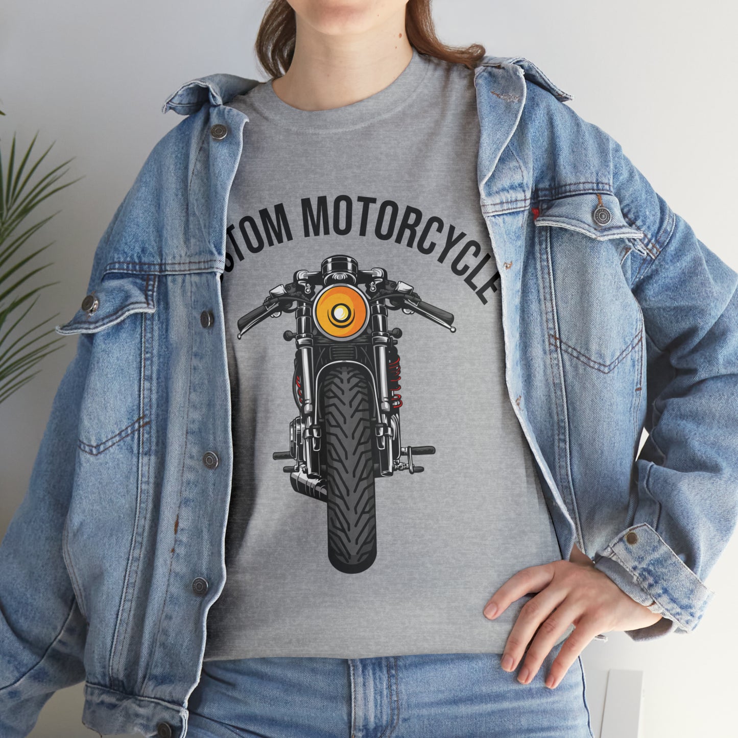 Motorcycle T-Shirt Heavy Cotton Tee