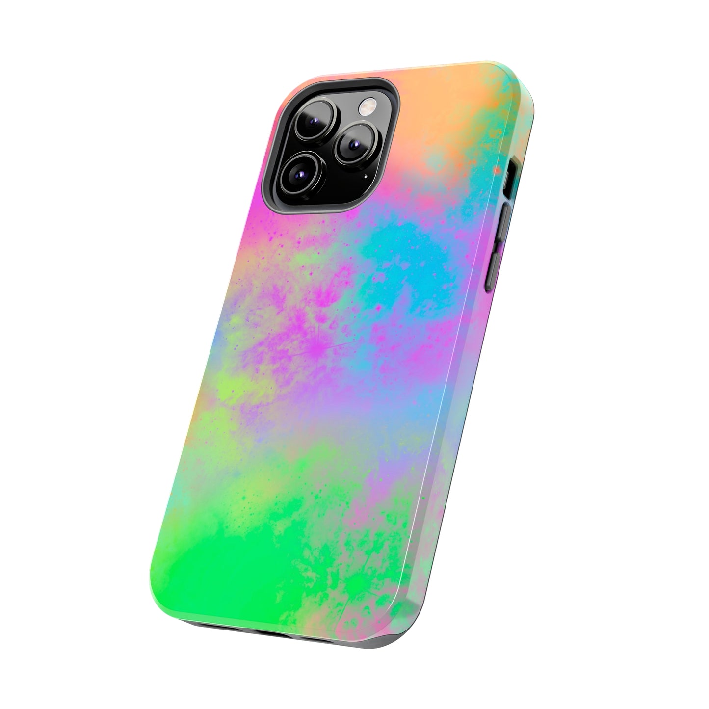 Neon Galaxy Tough Phone Cases