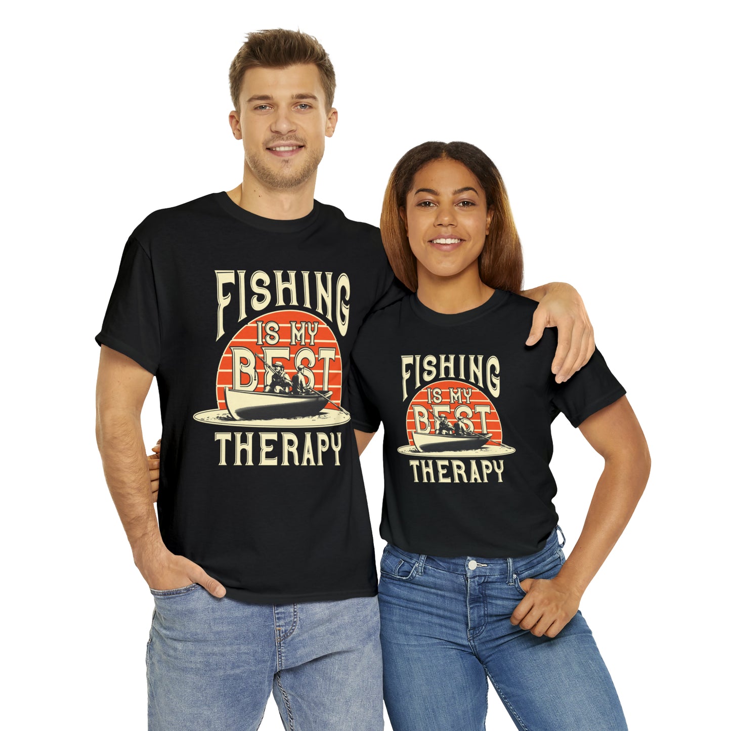 Fishing Is My Best Therapy T-Shirts