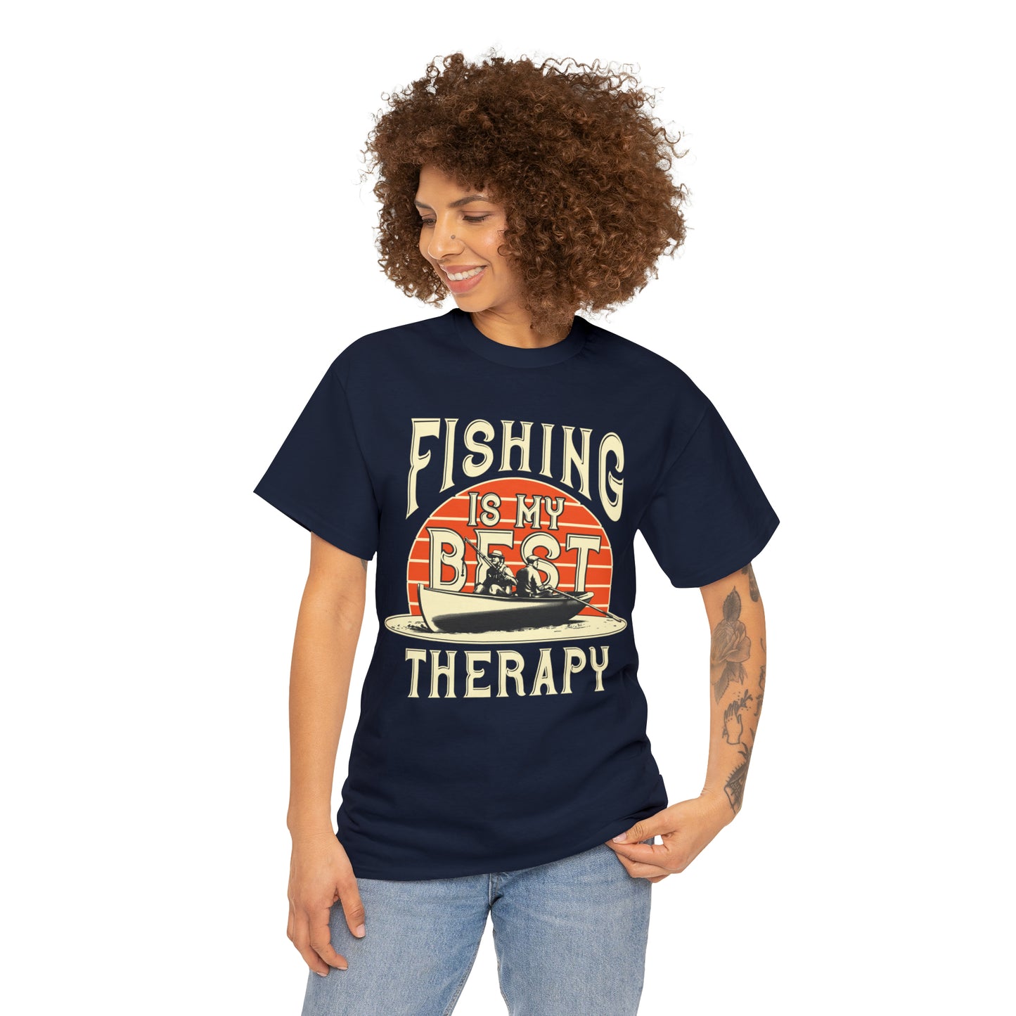 Fishing Is My Best Therapy T-Shirts
