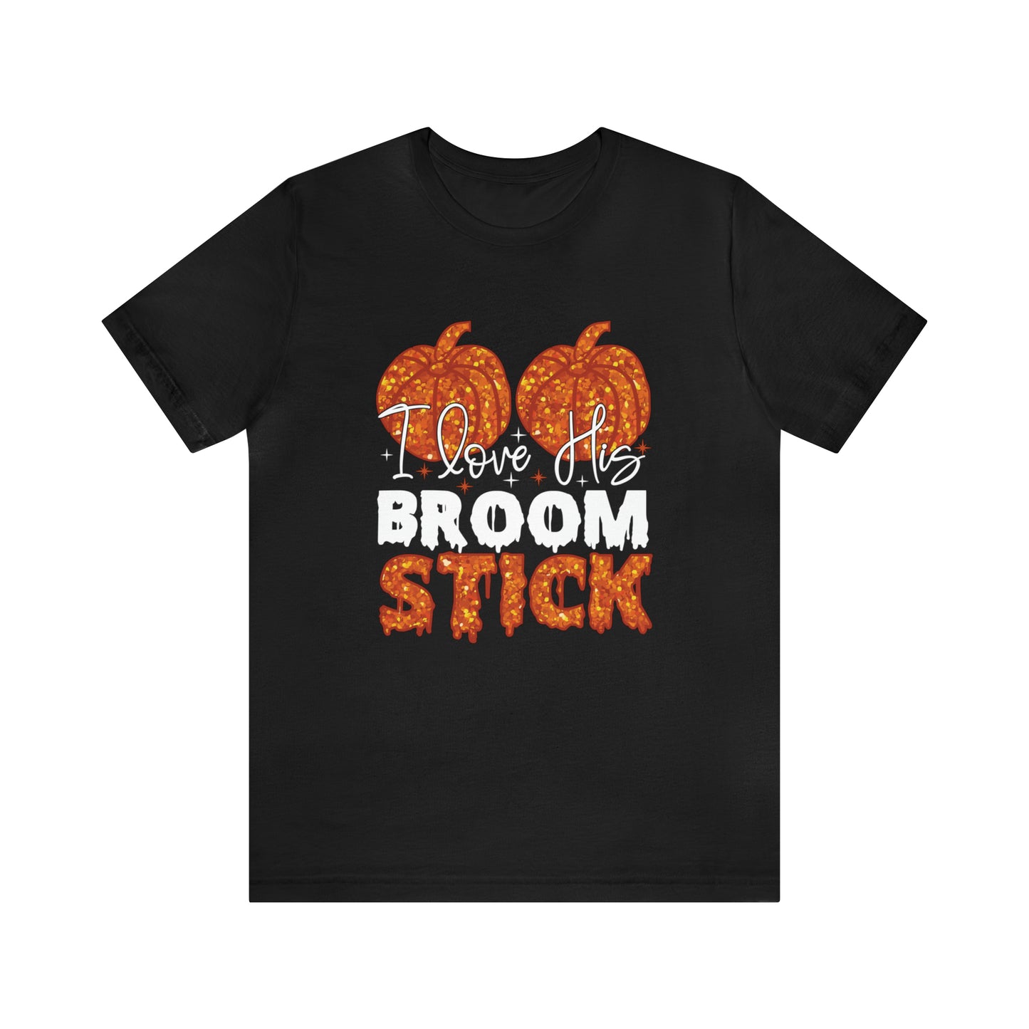 Halloween Costume T-Shirt I Love His Broom Stick