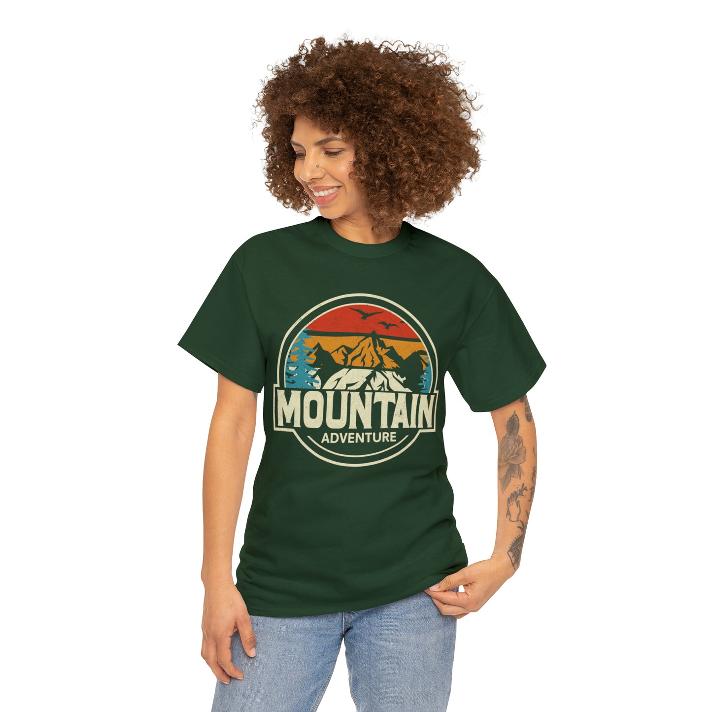 Mountain Adventures Unisex Heavy Cotton Tee