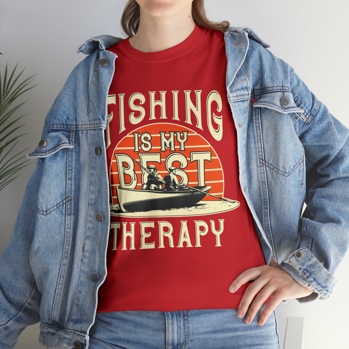 Fishing Is My Best Therapy T-Shirts