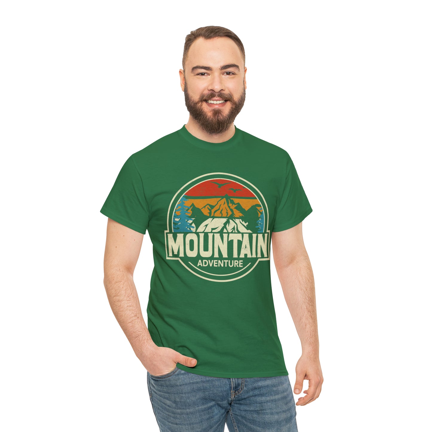 Mountain Adventures Unisex Heavy Cotton Tee