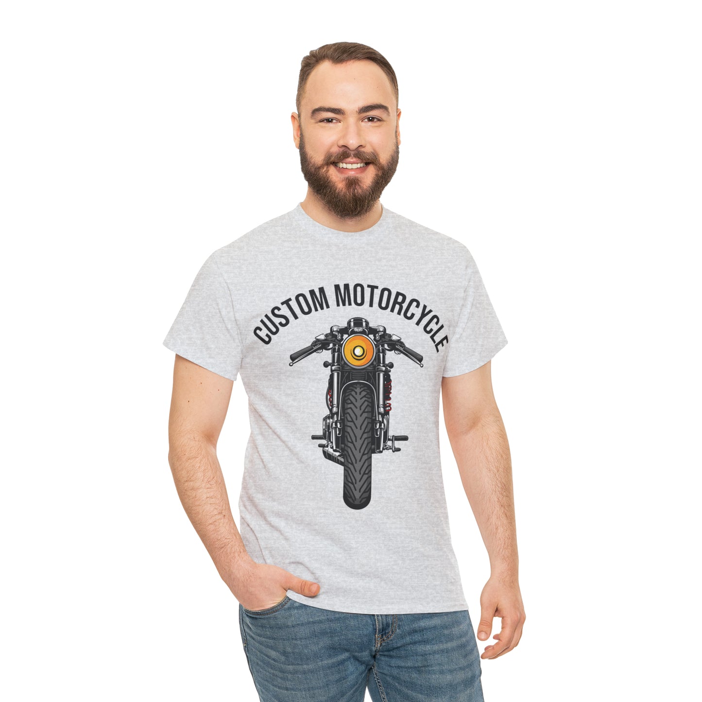 Motorcycle T-Shirt Heavy Cotton Tee