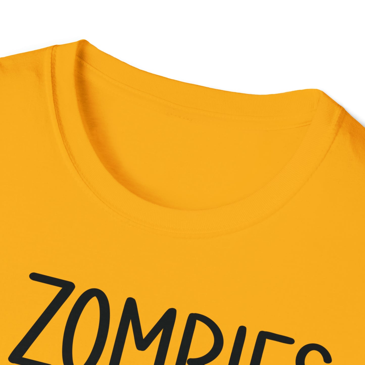 If zombies chase us I'm Tripping You Funny Softstyle T-Shirt