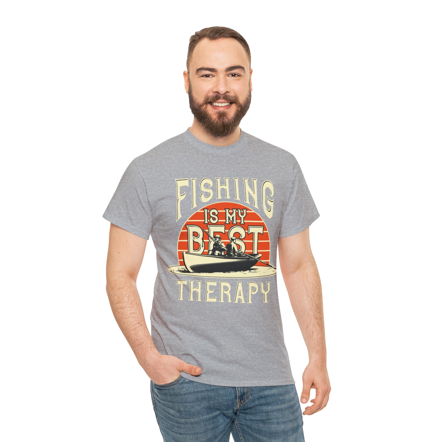 Fishing Is My Best Therapy T-Shirts