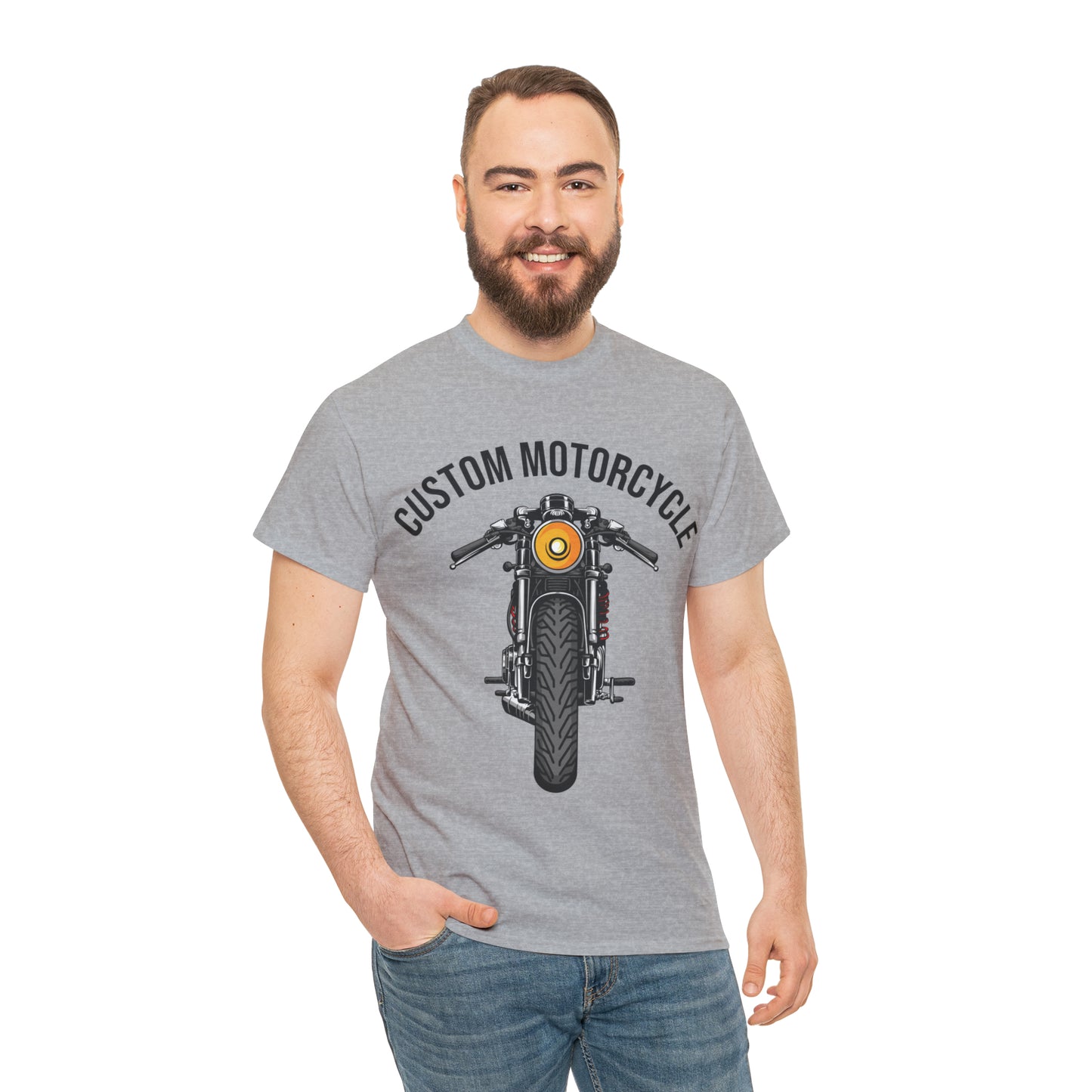 Motorcycle T-Shirt Heavy Cotton Tee