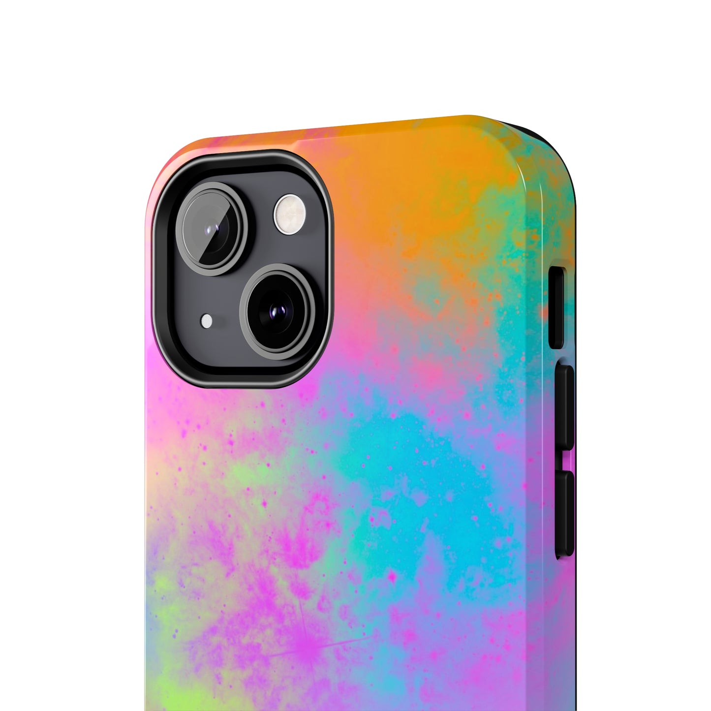 Neon Galaxy Tough Phone Cases