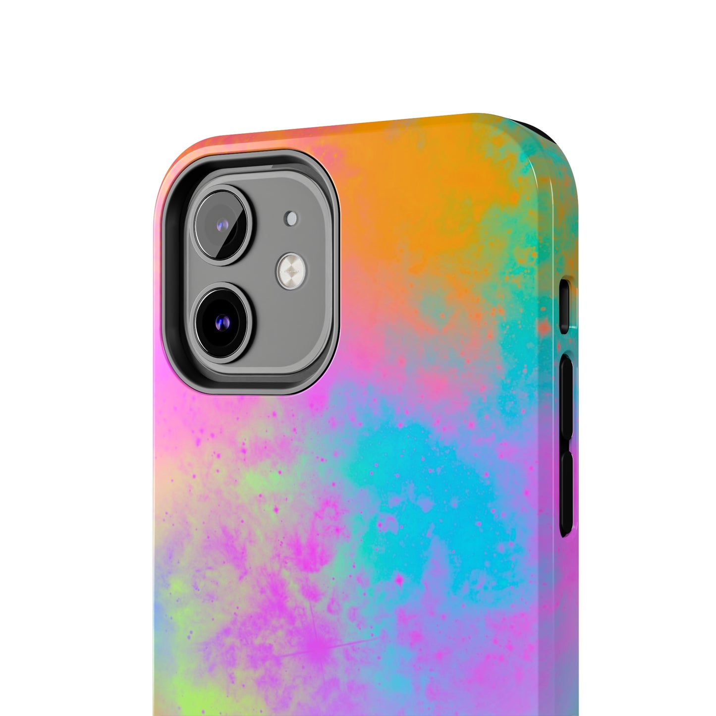 Neon Galaxy Tough Phone Cases