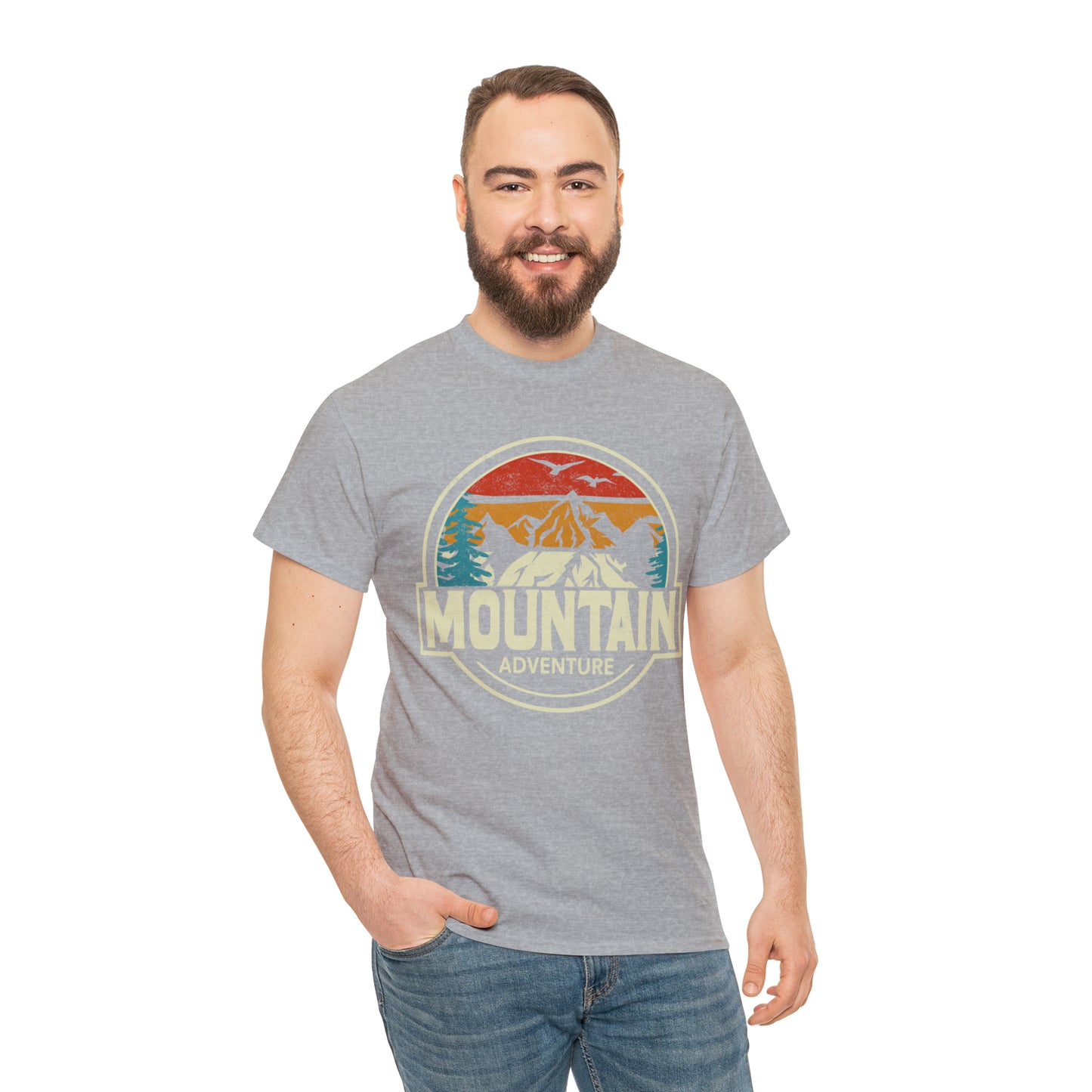 Mountain Adventures Unisex Heavy Cotton Tee