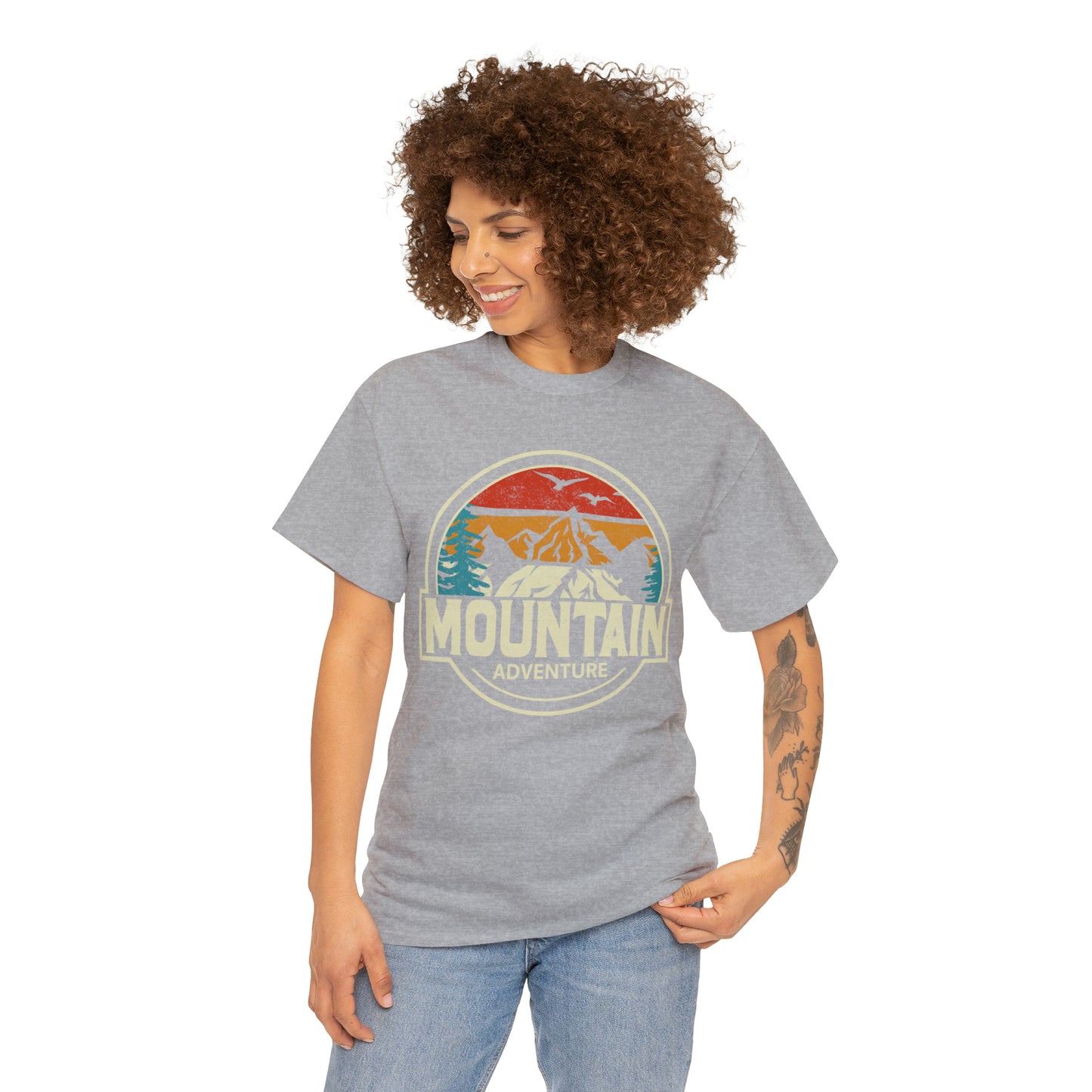 Mountain Adventures Unisex Heavy Cotton Tee