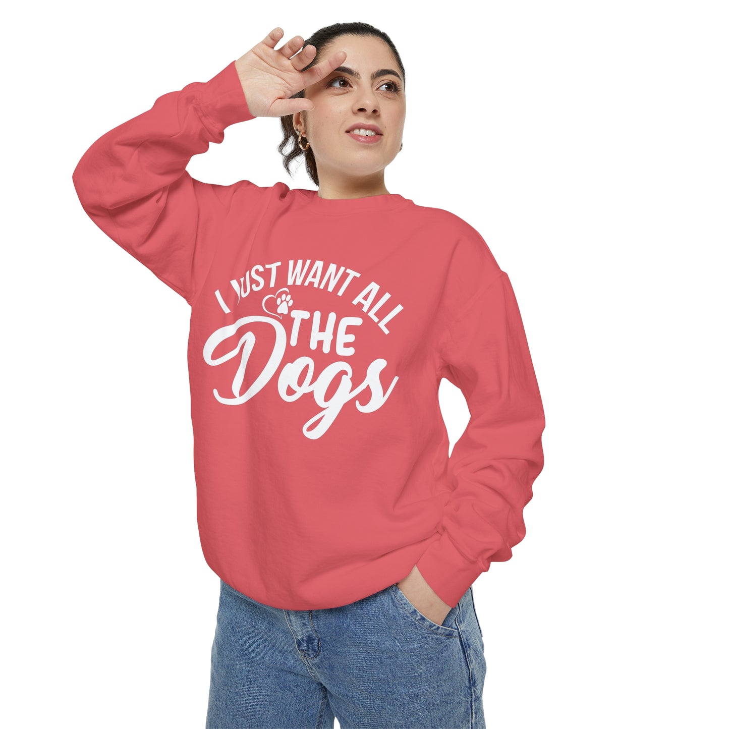 I Just Want All The Dogs Sweatshirt