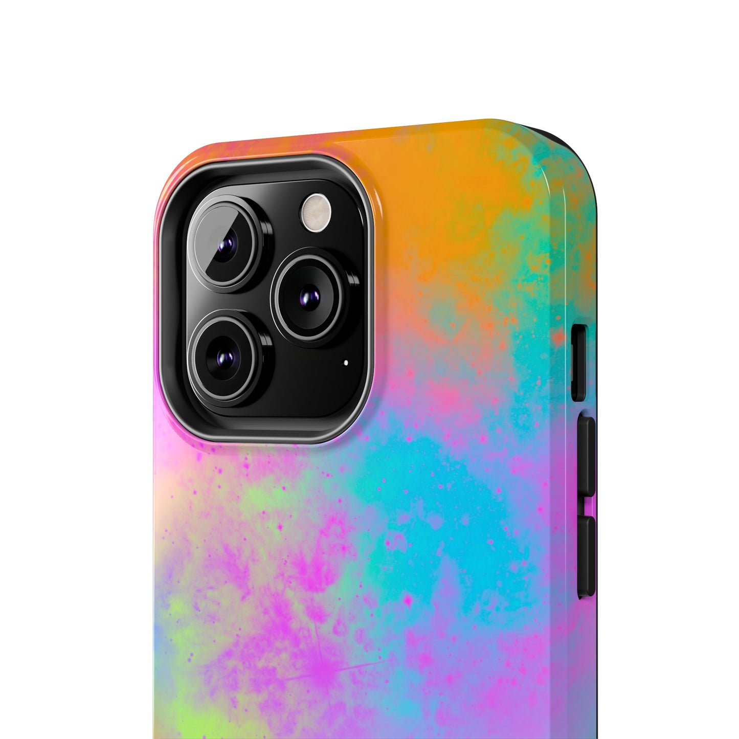 Neon Galaxy Tough Phone Cases