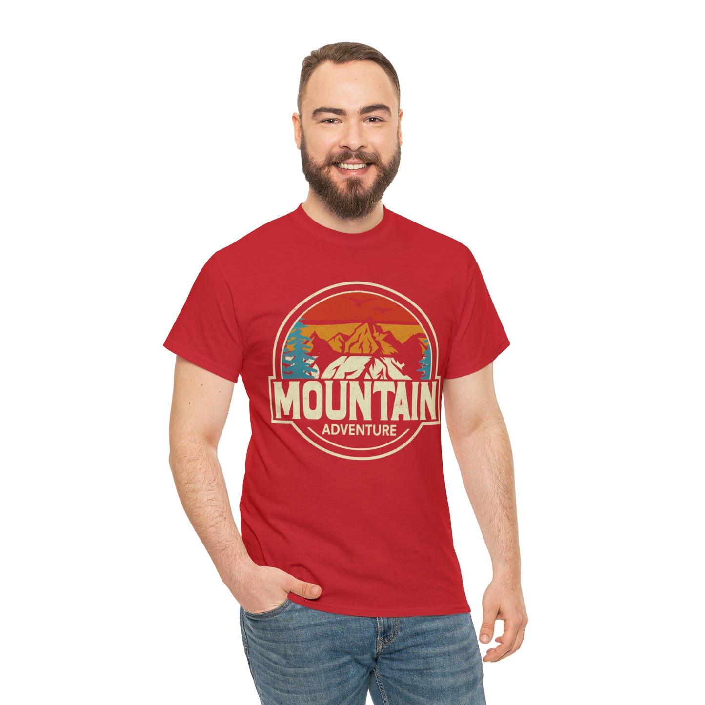 Mountain Adventures Unisex Heavy Cotton Tee