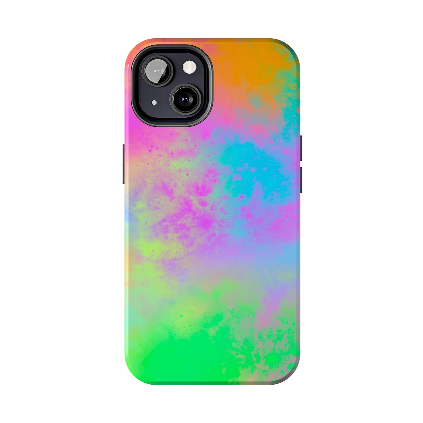 Neon Galaxy Tough Phone Cases
