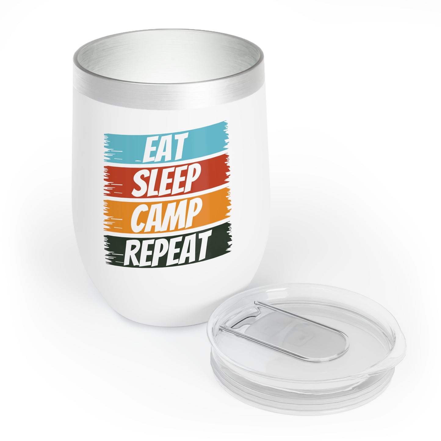 Chill Tumbler Eat Sleep Camp Repeat