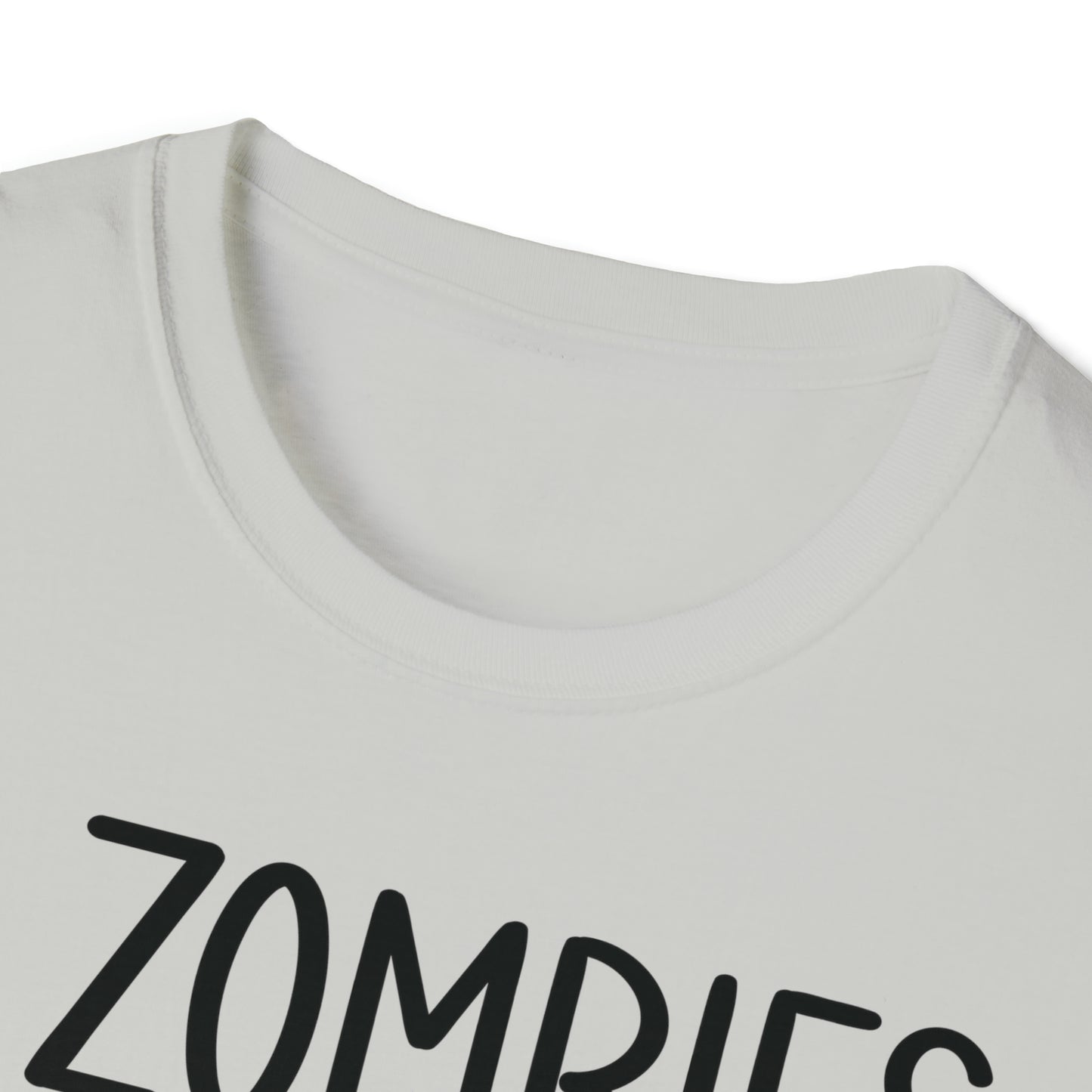 If zombies chase us I'm Tripping You Funny Softstyle T-Shirt
