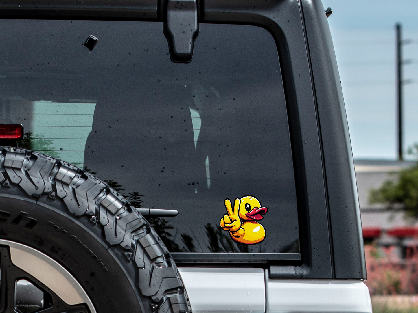 Duck Wave Vinyl Decal
