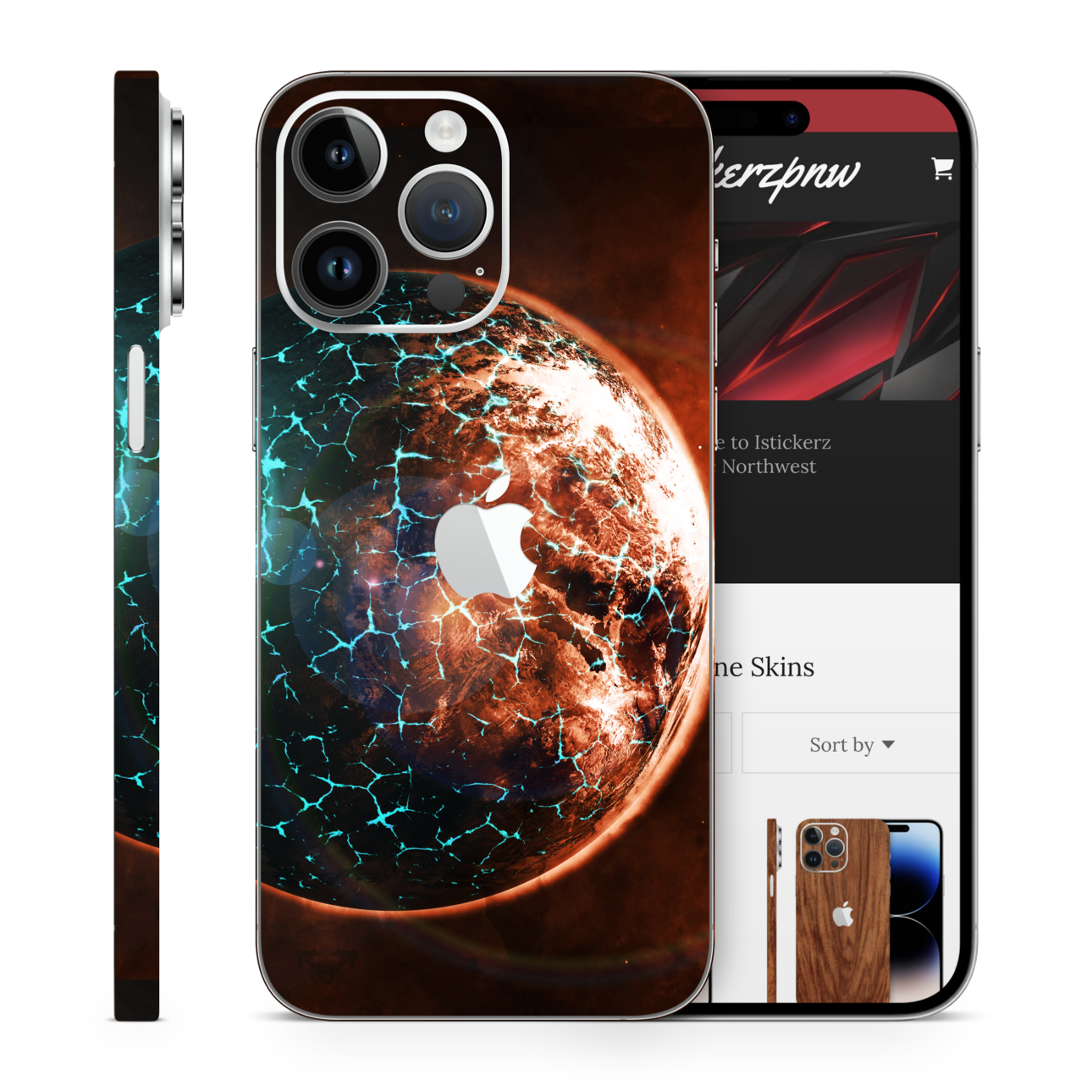 Moon Vinyl Skins Compatible With Iphone