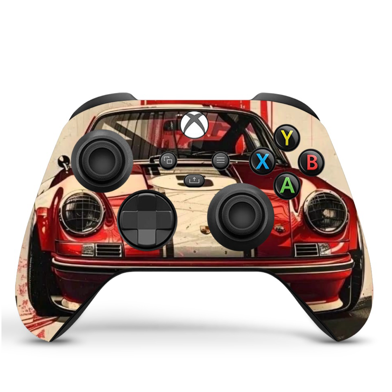 Auto Racing Vinyl Skins Compatible with X-Box Series X +2 Controller Skins