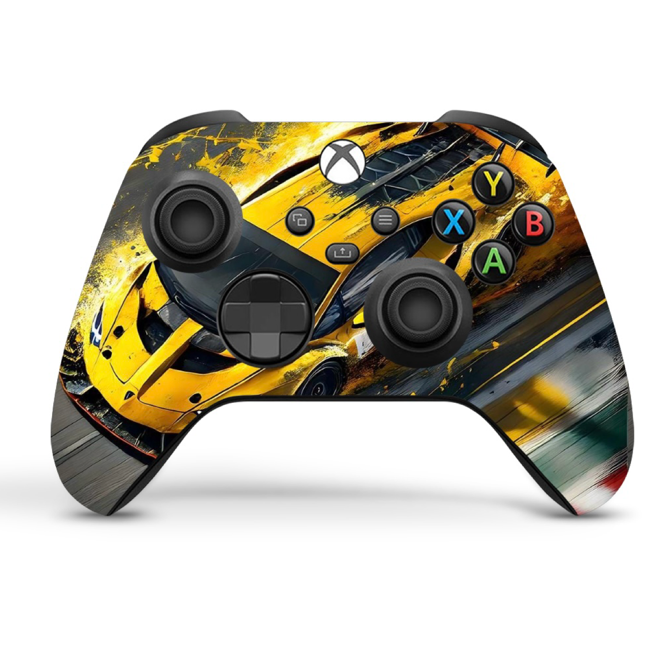 Auto Racing Vinyl Skins Compatible with X-Box Series X +2 Controller Skins