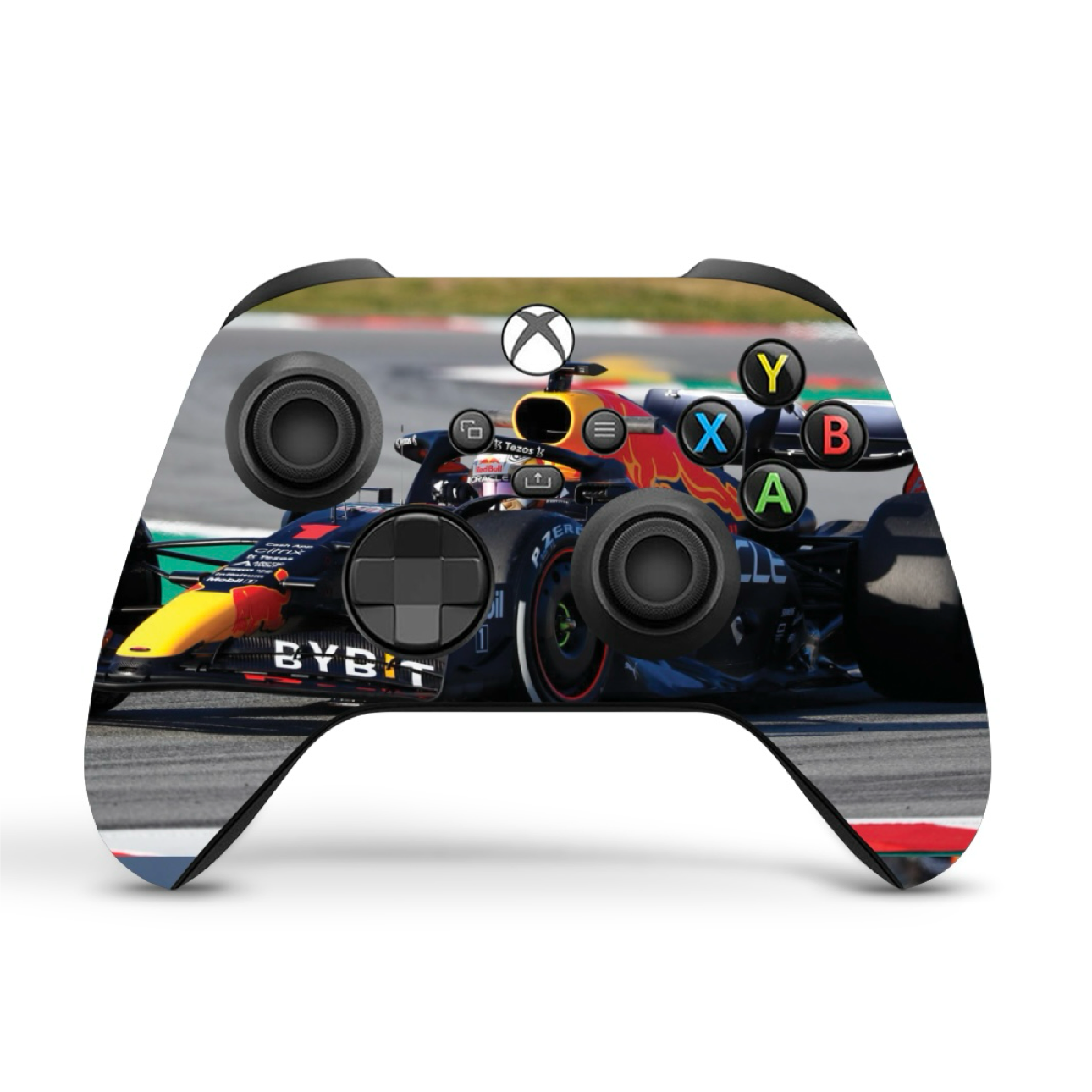 Vinyl Skin F1 Racing Compatible with X-Box Series X +2 Controller Skins