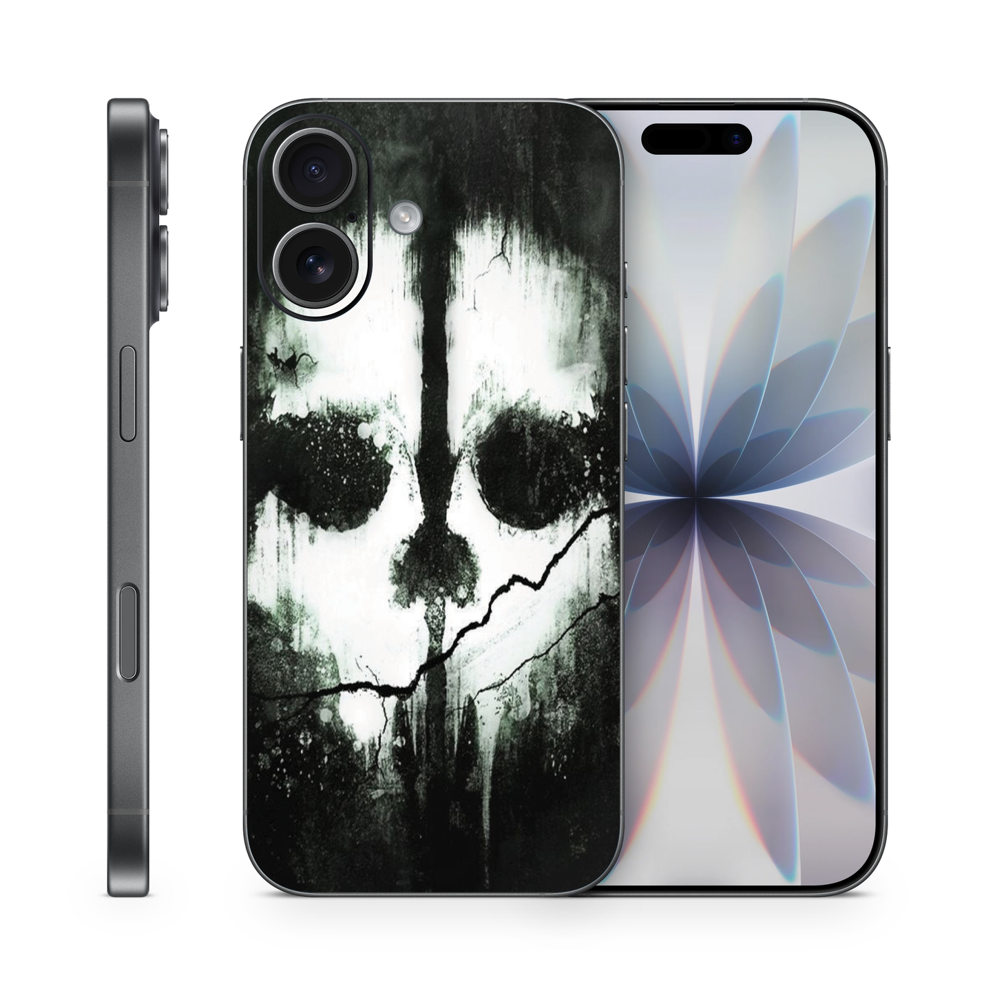 Vinyl Wrap Skin Ghost COD Compatible With Iphone