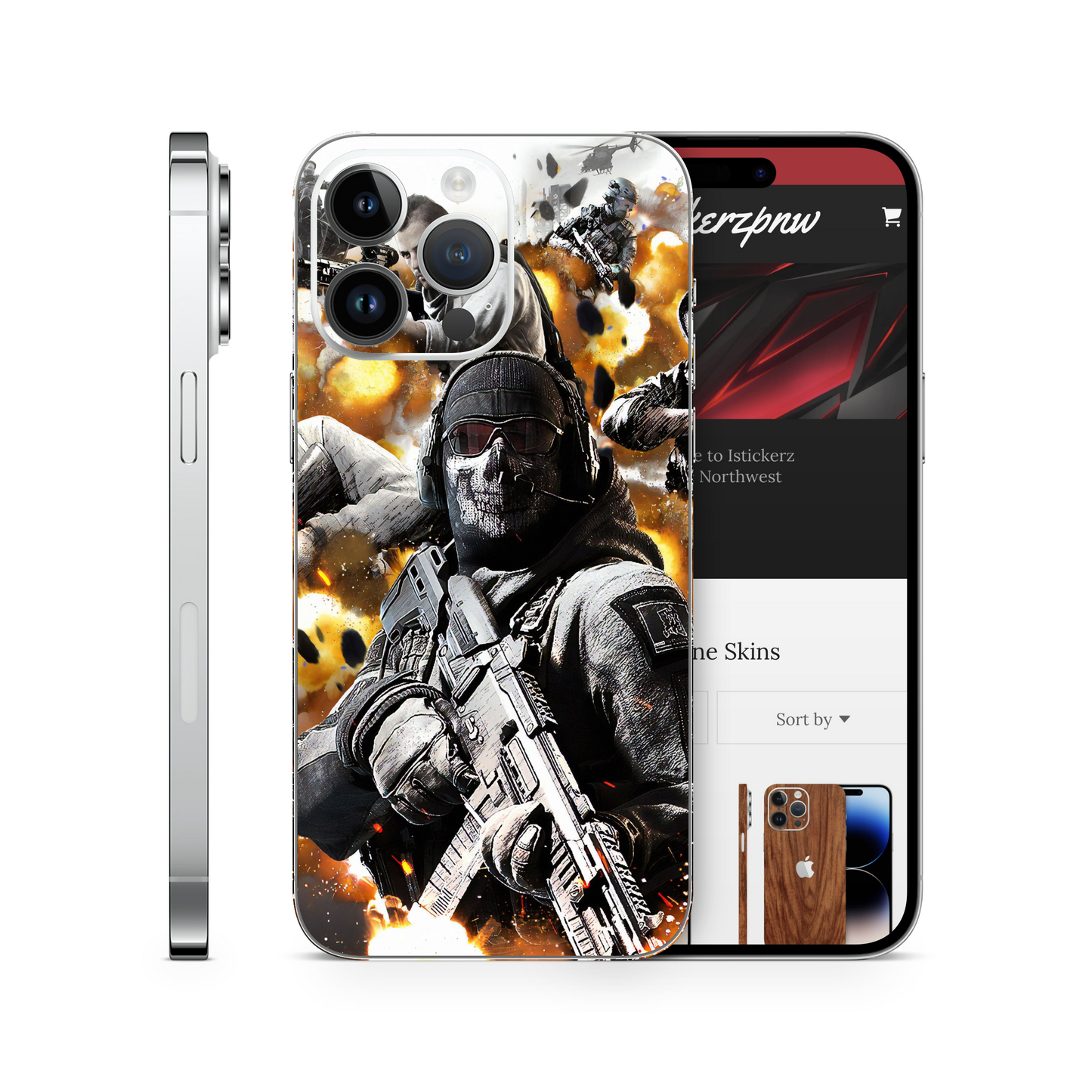 Call Of Duty Vinyl Skins Compatible With Iphone