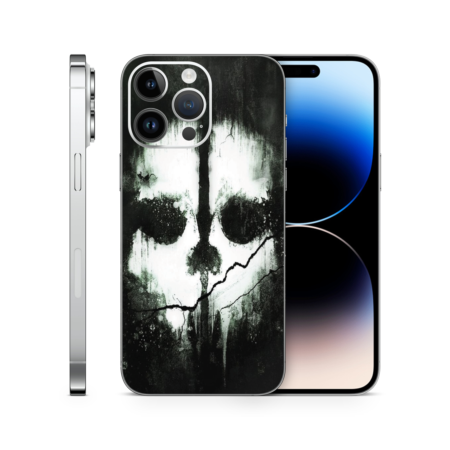 Vinyl Wrap Skin Ghost COD Compatible With Iphone