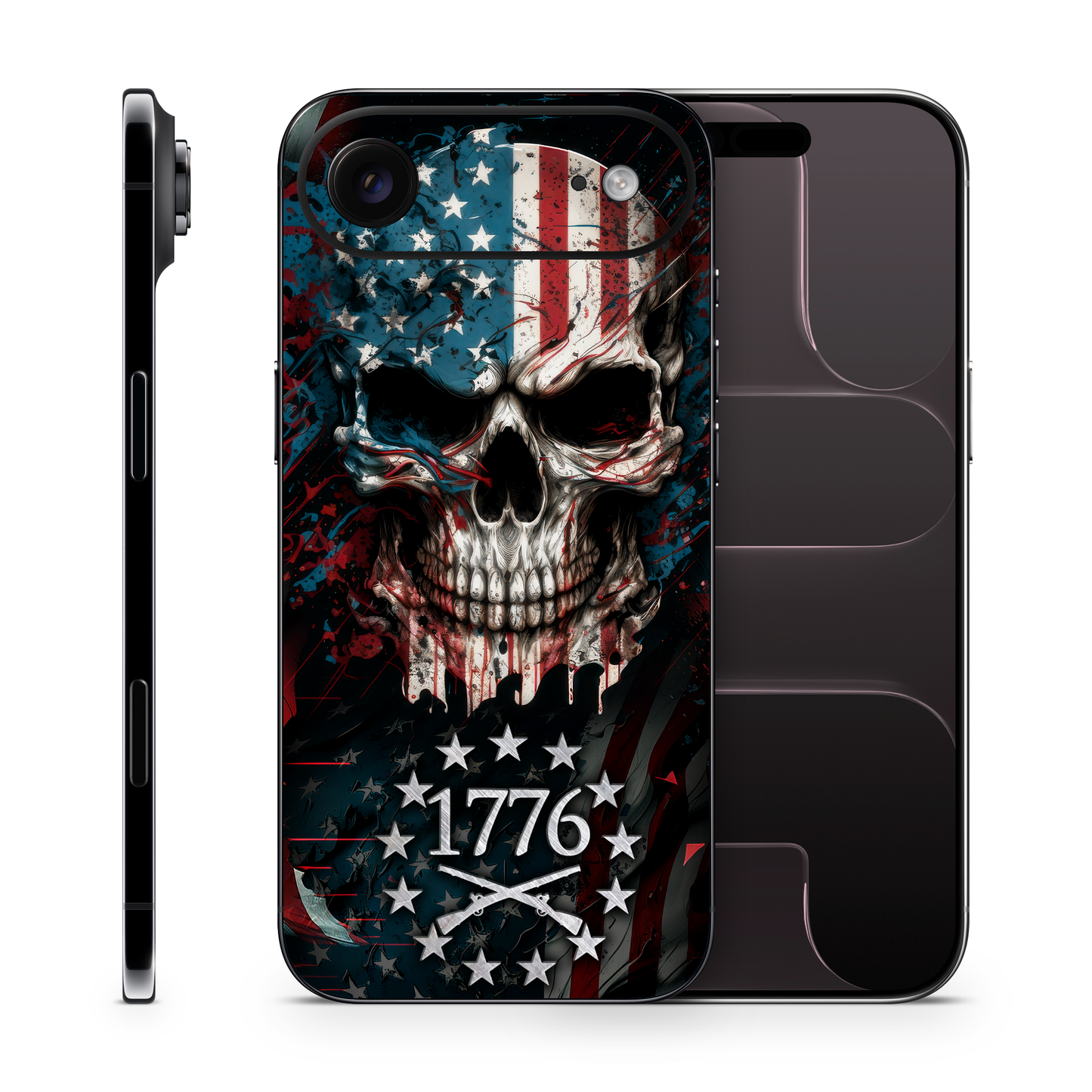 Vinyl Wrap Skin 1776 Compatible With Iphone