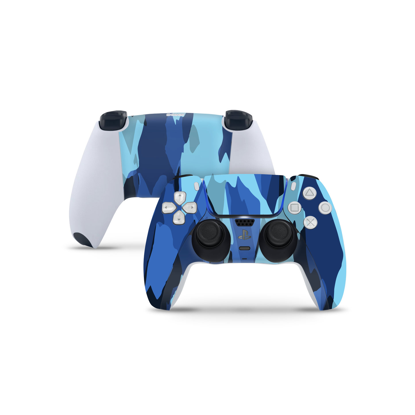 Vinyl Skins Blue Camo Compatible with PS5