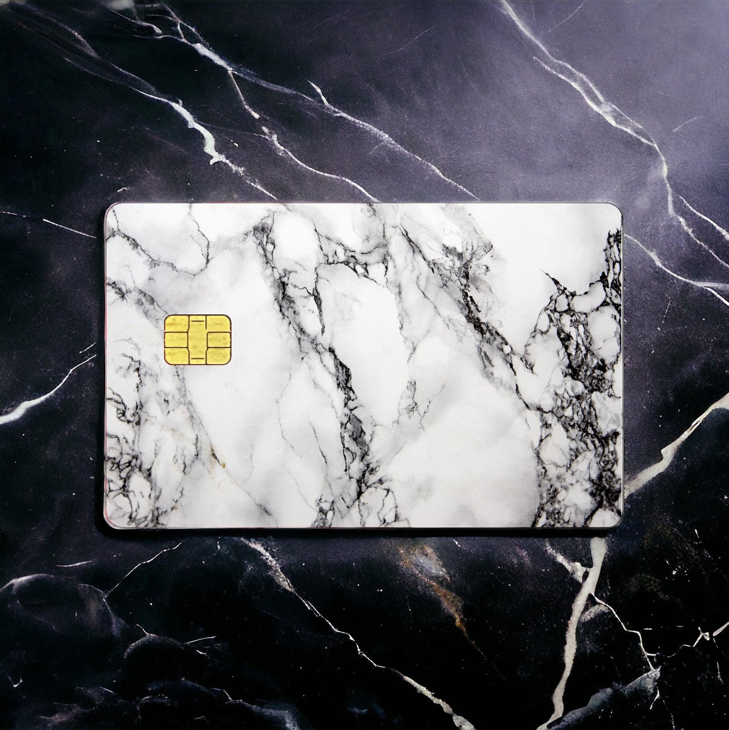 Credit Card Vinyl Skins Marble Decal