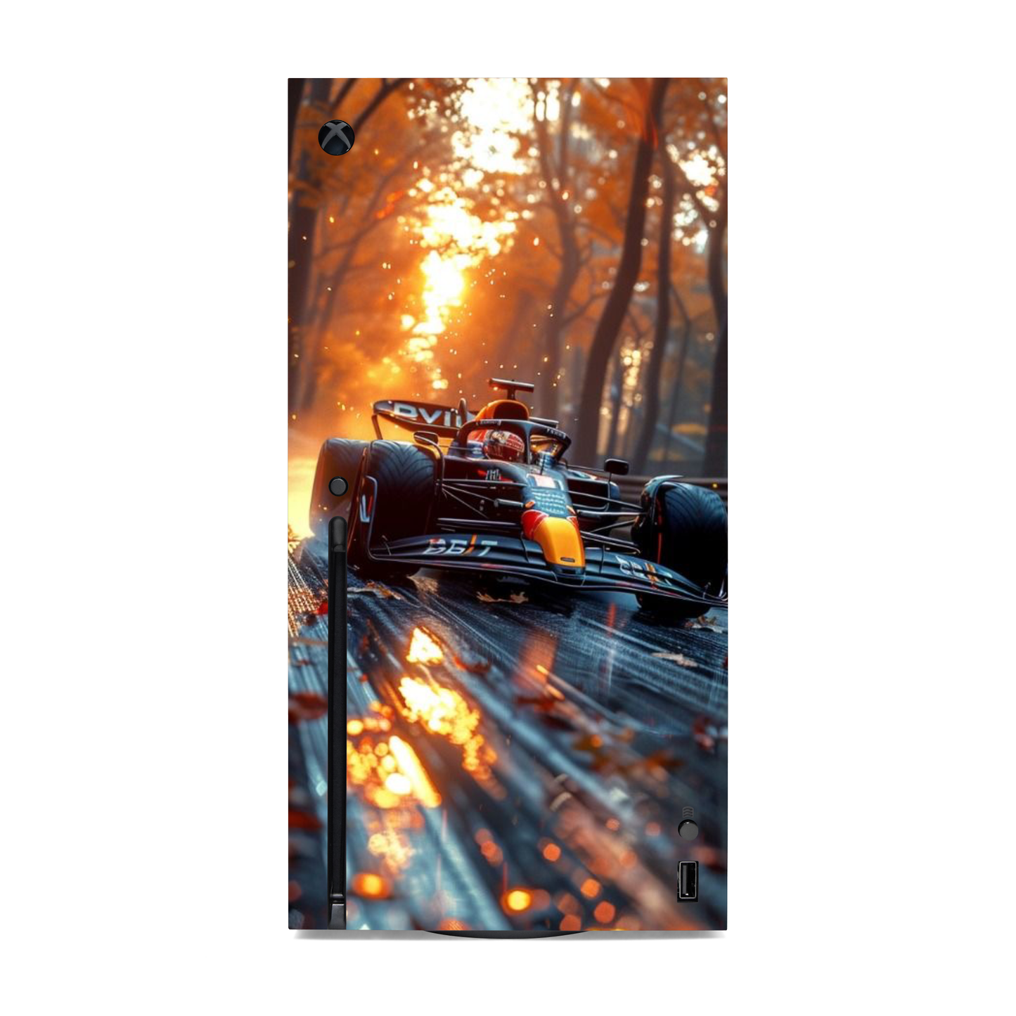 Auto Racing F-1 Vinyl Skins Compatible with X-Box Series X