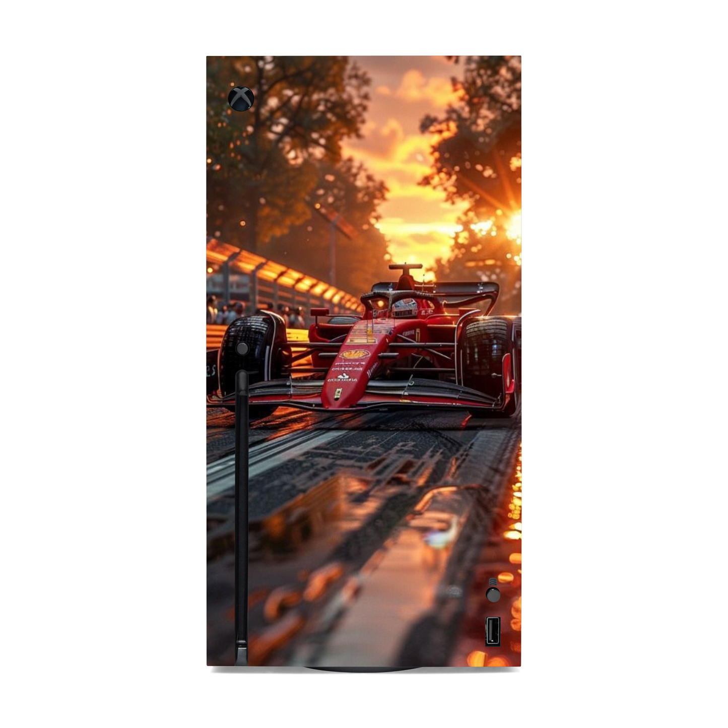 Auto Racing F-1 Vinyl Skins Compatible with X-Box Series X