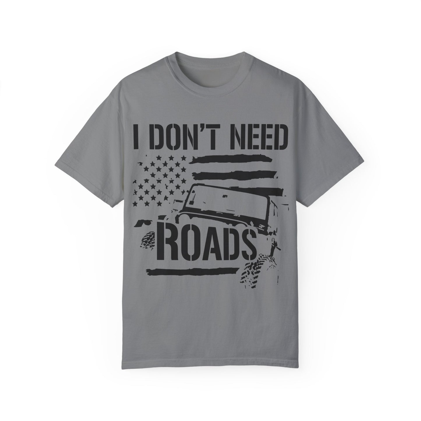 Adventure-Ready - 'I Don't Need Roads' T-Shirt