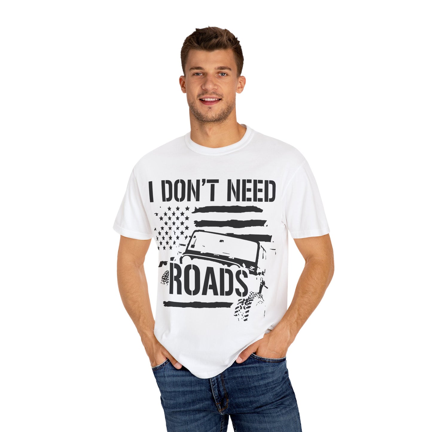 Adventure-Ready - 'I Don't Need Roads' T-Shirt