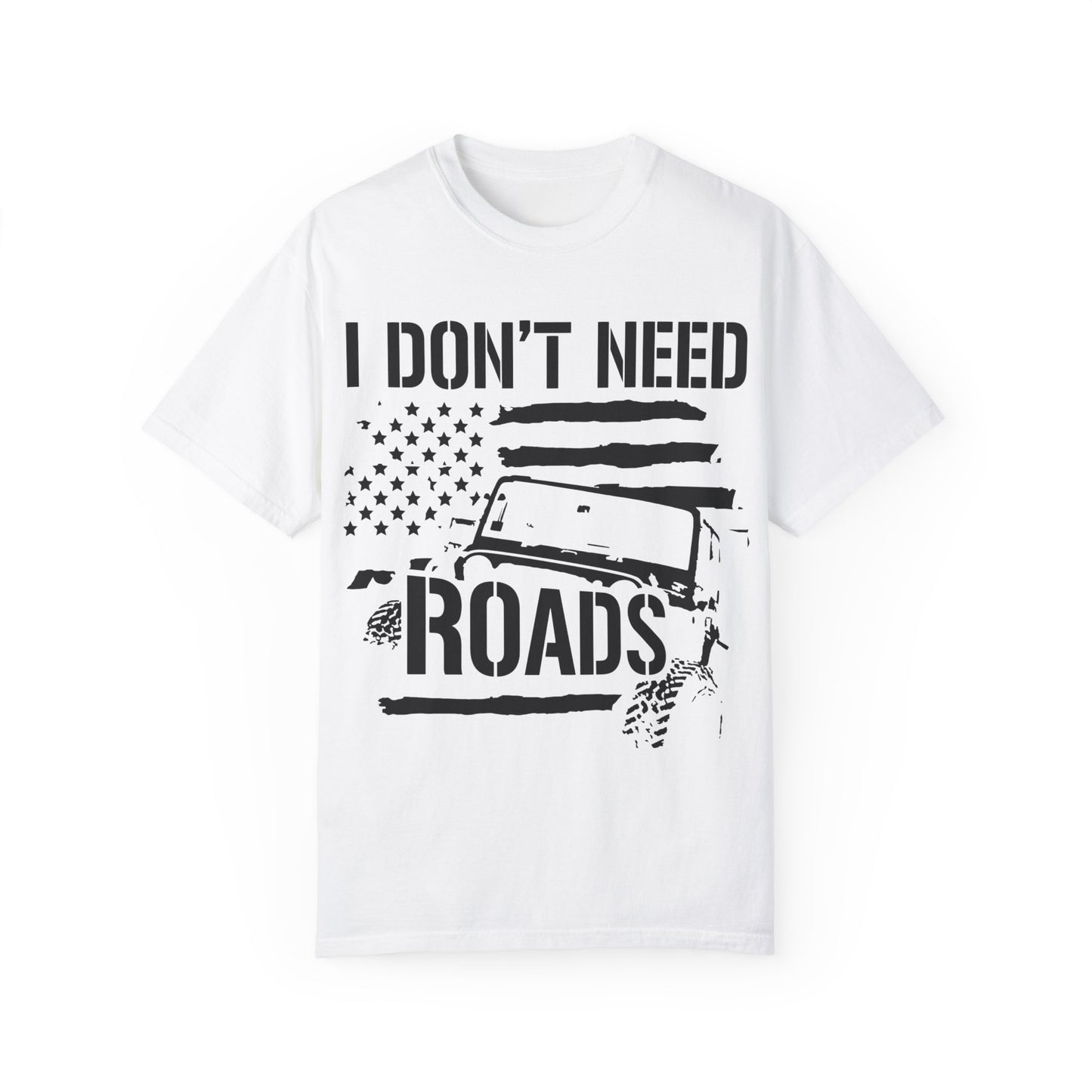 Adventure-Ready - 'I Don't Need Roads' T-Shirt