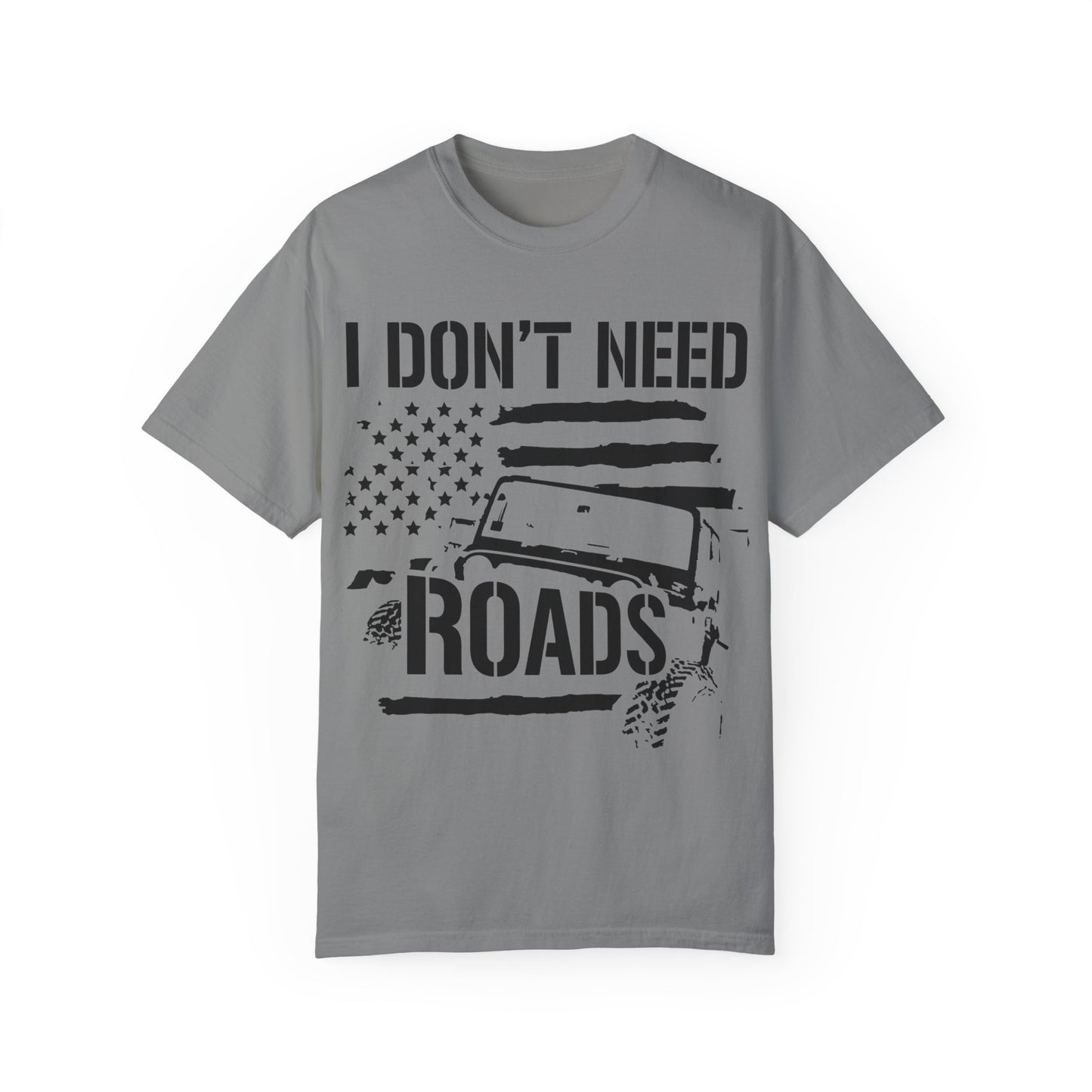 Adventure-Ready - 'I Don't Need Roads' T-Shirt